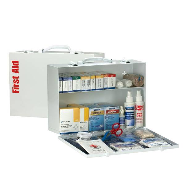 Ansi 2021 A  -  2 Shelf First Aid Cabinet